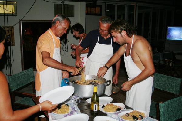 Cena al Bagno isola